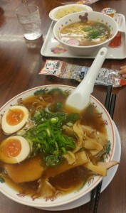 久しぶりのラーメン