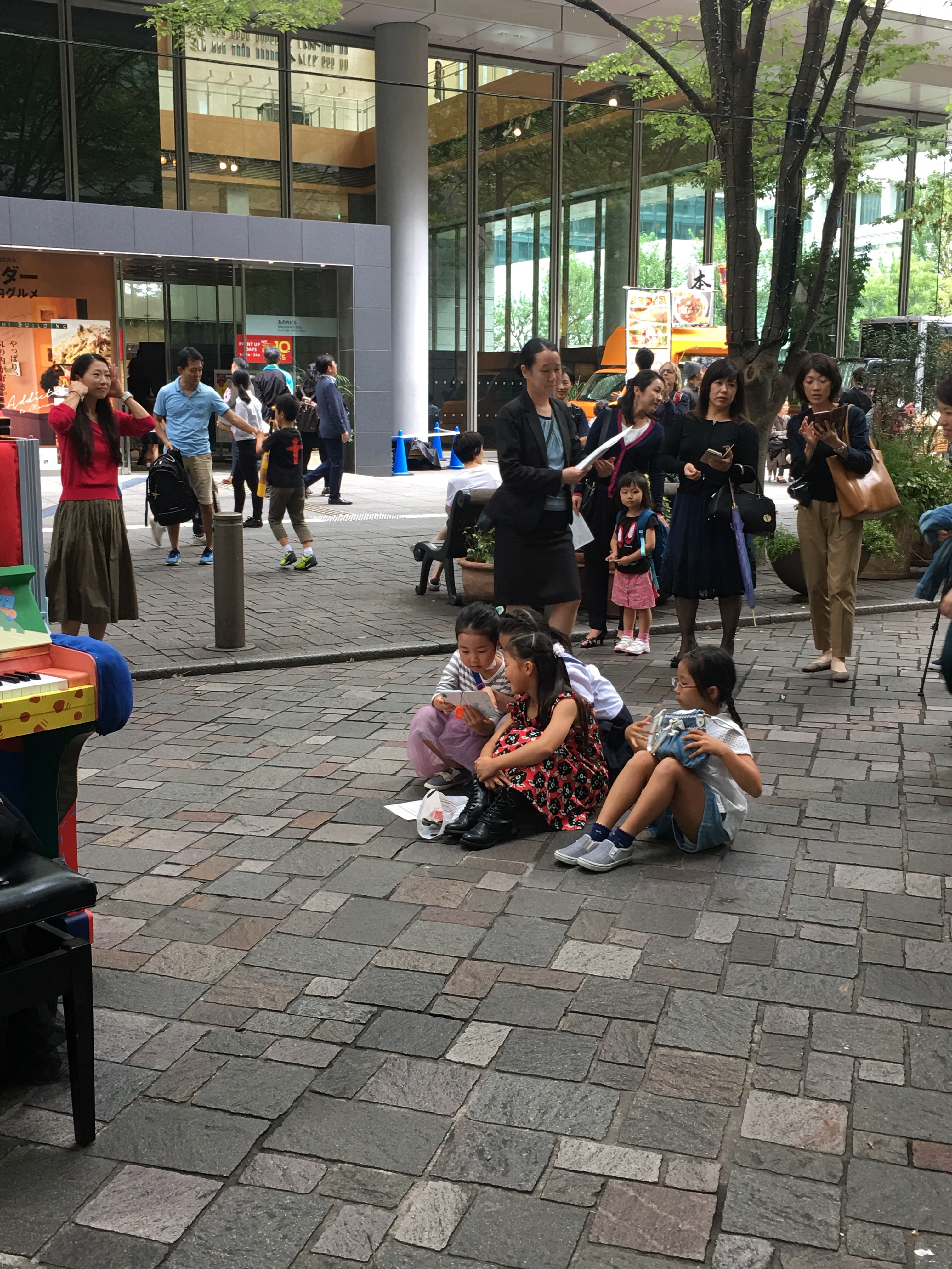 Marunouchi Street Music Day ♪ | nana piano lessons